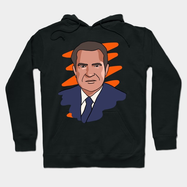 Richard Nixon Hoodie by isstgeschichte